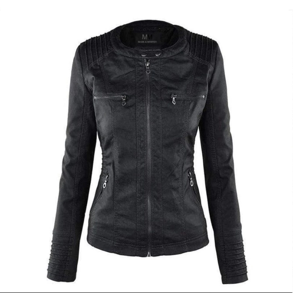 Mark & Morten ‘Kasdeya’ Faux-Leather Jacket (NWT)